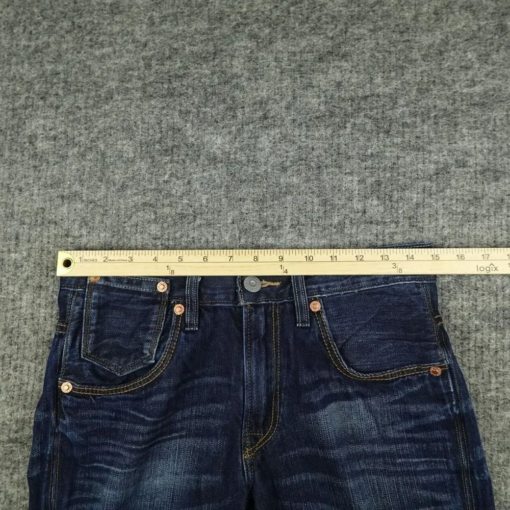 Levis 511 Jeans Mens 30X32 Blue Denim Special‎ Edition 1873 Beige Label Cotton